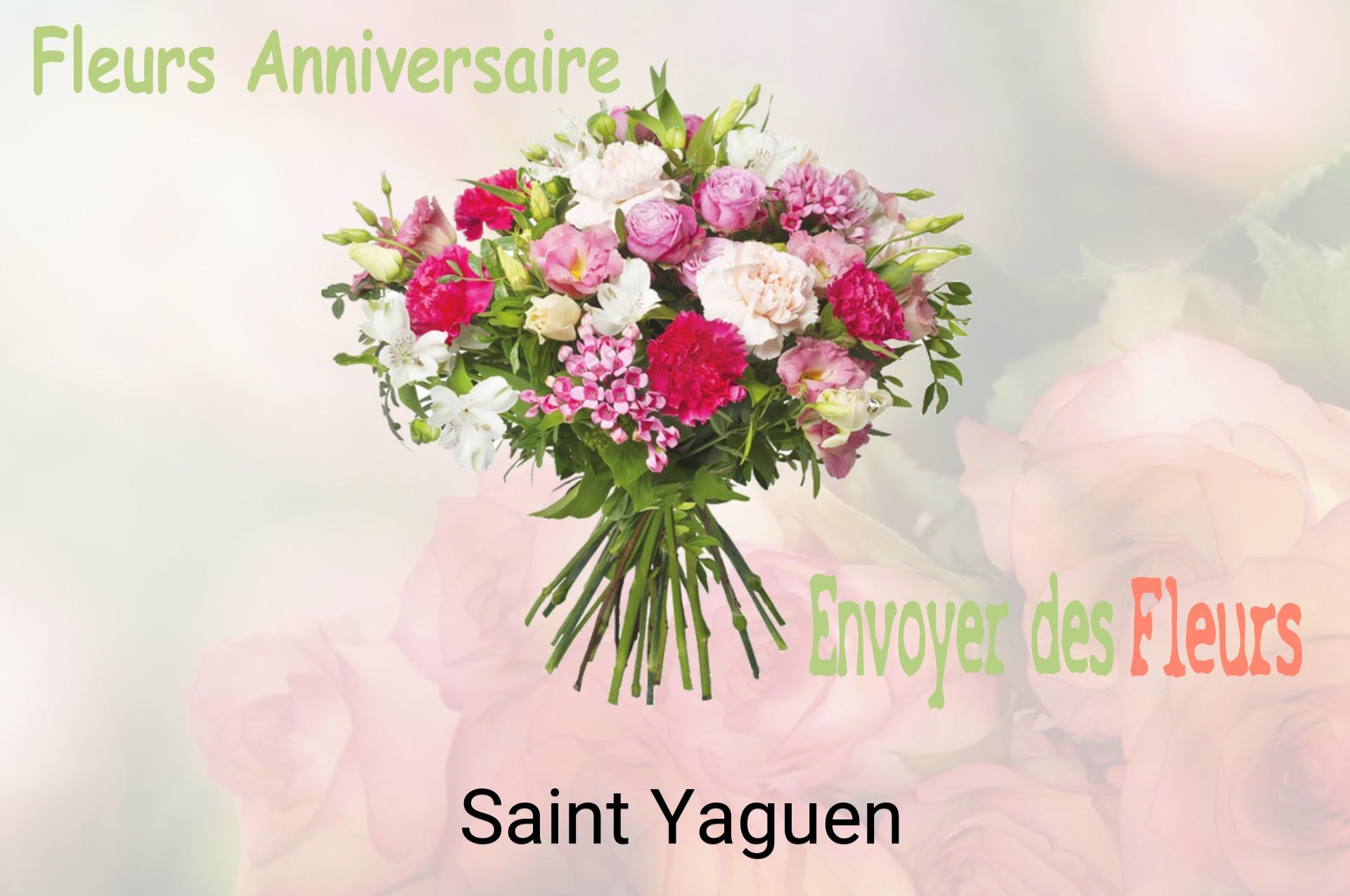 Bouquet de fleurs d’anniversaire livré à Saint-Yaguen