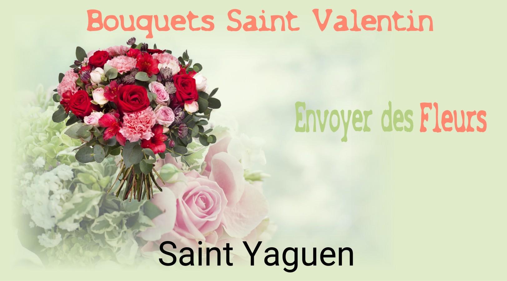 Roses de Saint-Valentin livrées à Saint-Yaguen