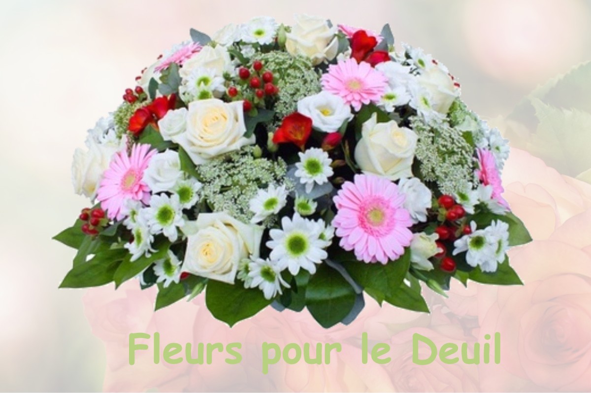 fleurs deuil SAINT-YAGUEN